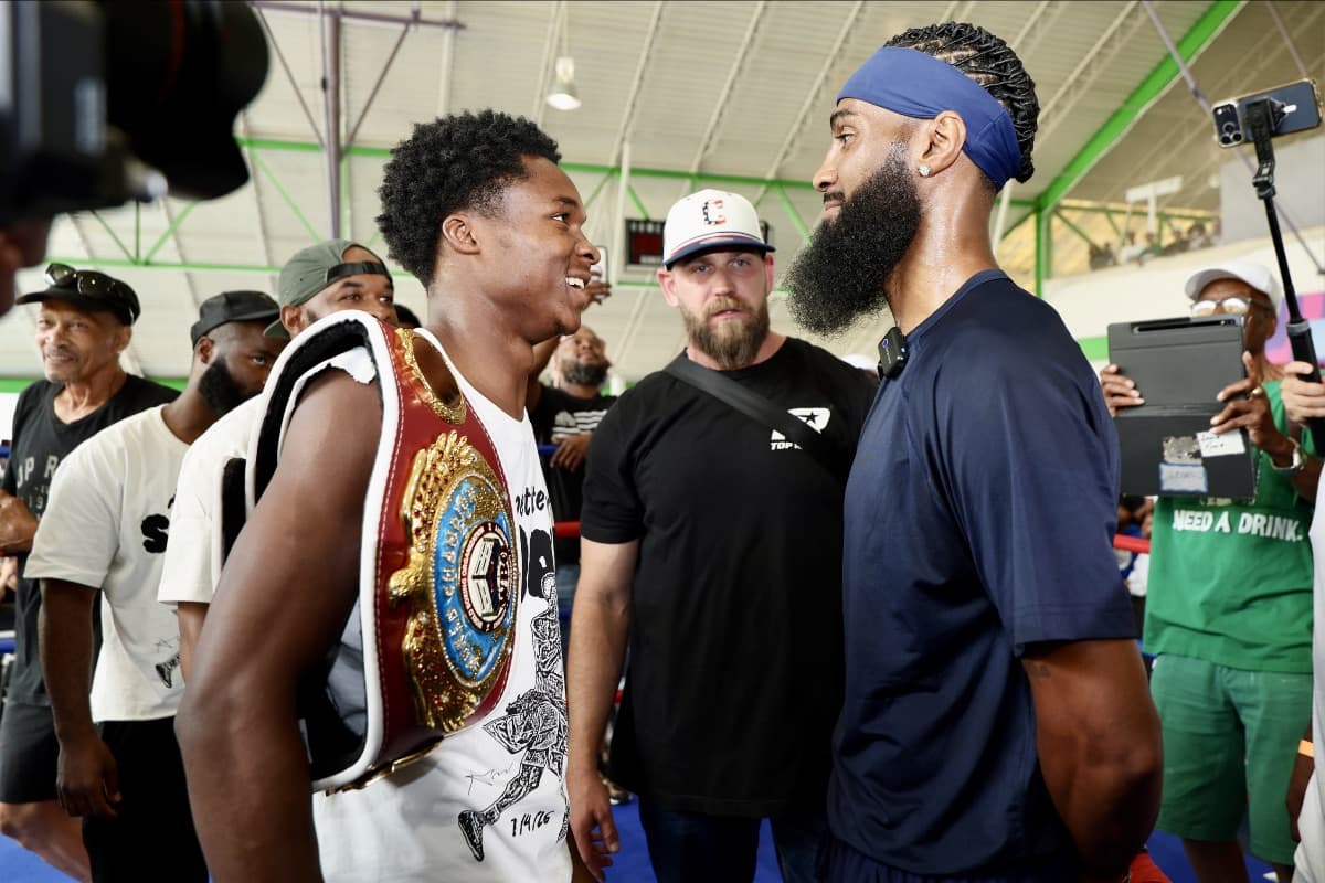 Abdullah Mason vs Albert Bell Workout