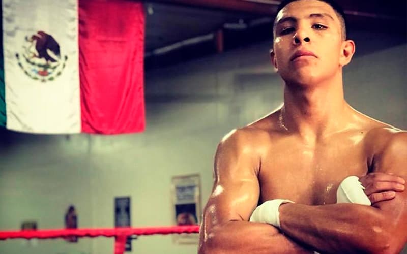Jaime Munguia Mexican Flag