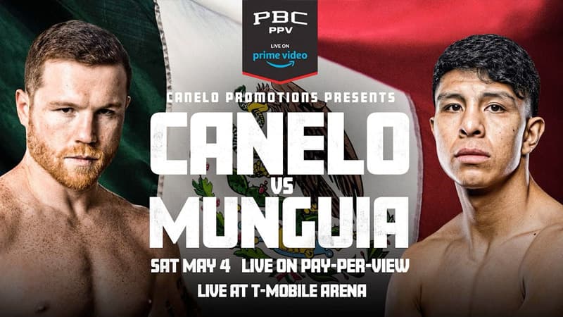 Canelo vs Jaime Munguia Poster