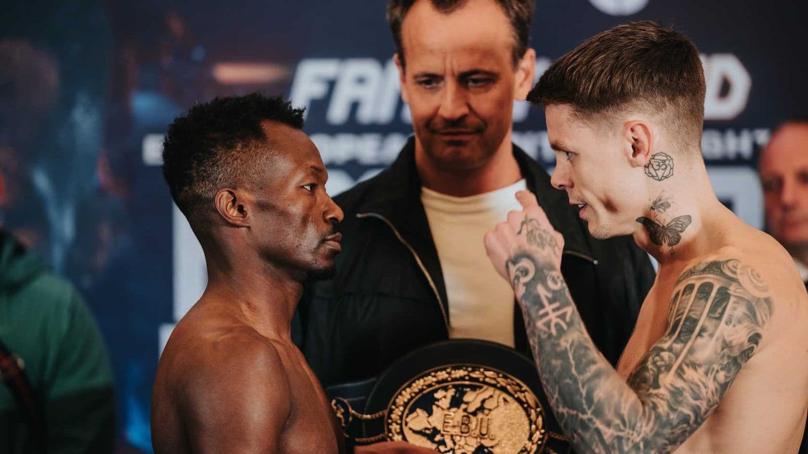 Charlie Edwards vs Thomas Essomba Weighin
