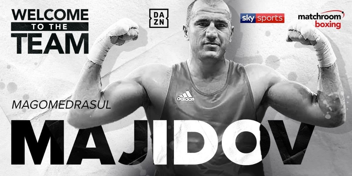 Magomedrasul Majidov Signs Matchroom