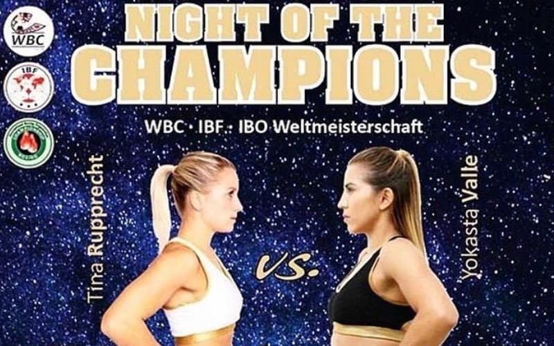 Tina Rupprecht vs Yokasta Valle