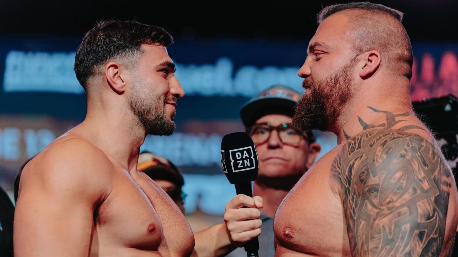 Tommy Fury vs Eddie Hall Faceoff