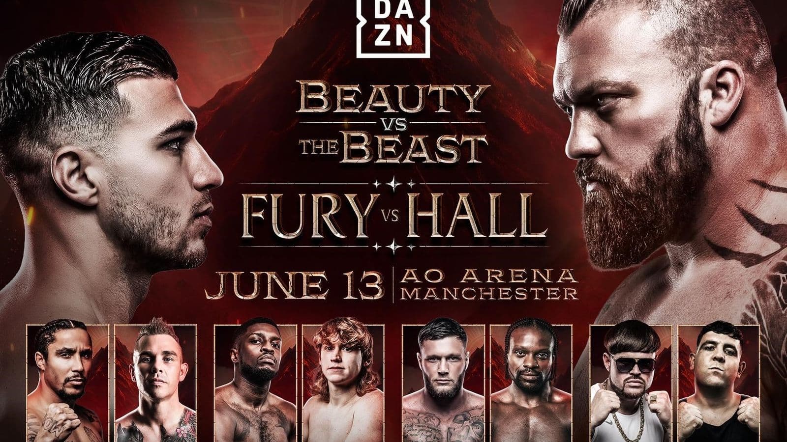 Tommy Fury vs Eddie Hall Fight Poster Cropped