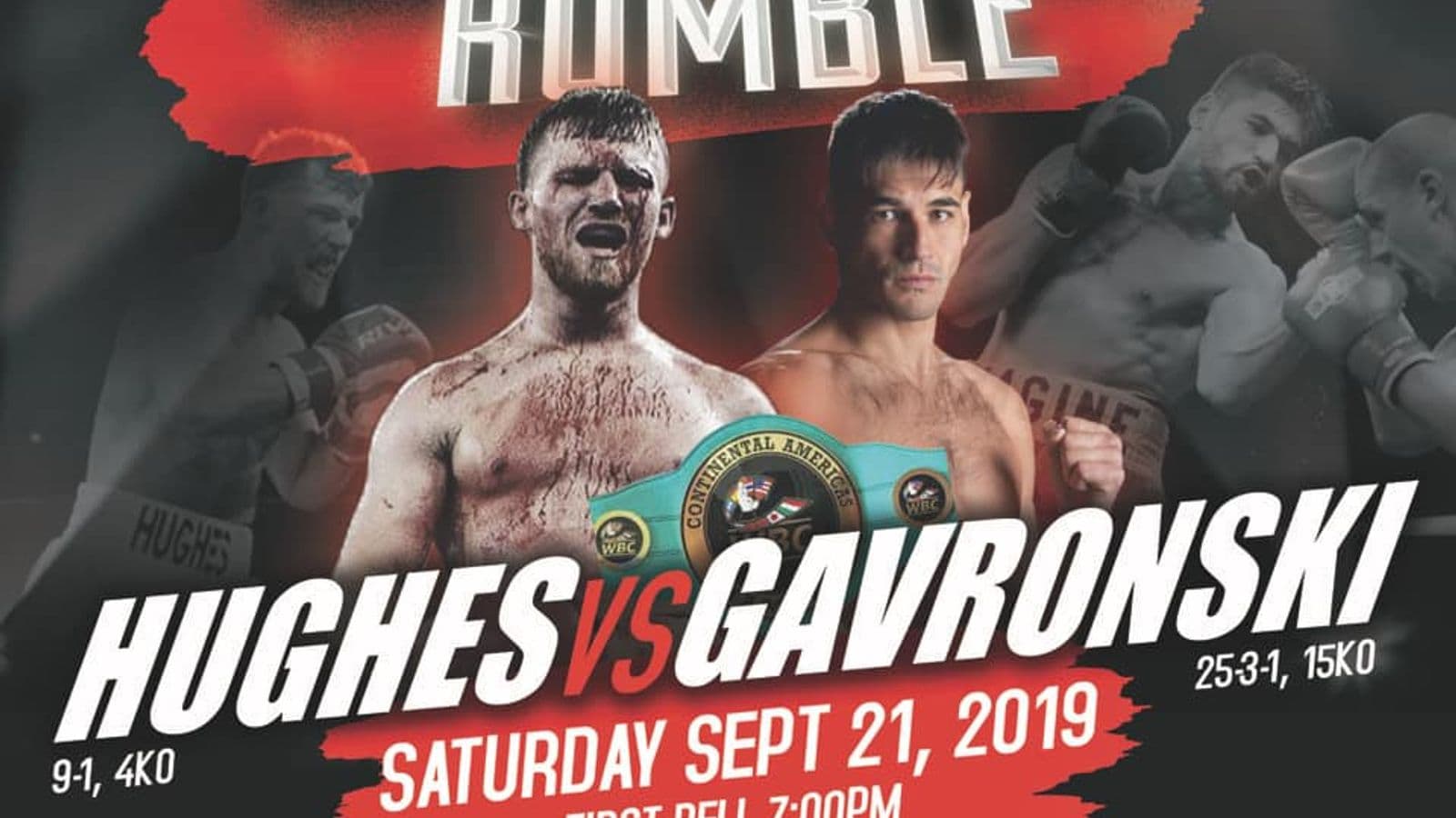 Tommy Hughes vs Mike Gavronski
