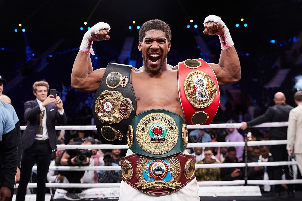 Anthony Joshua All the Titles