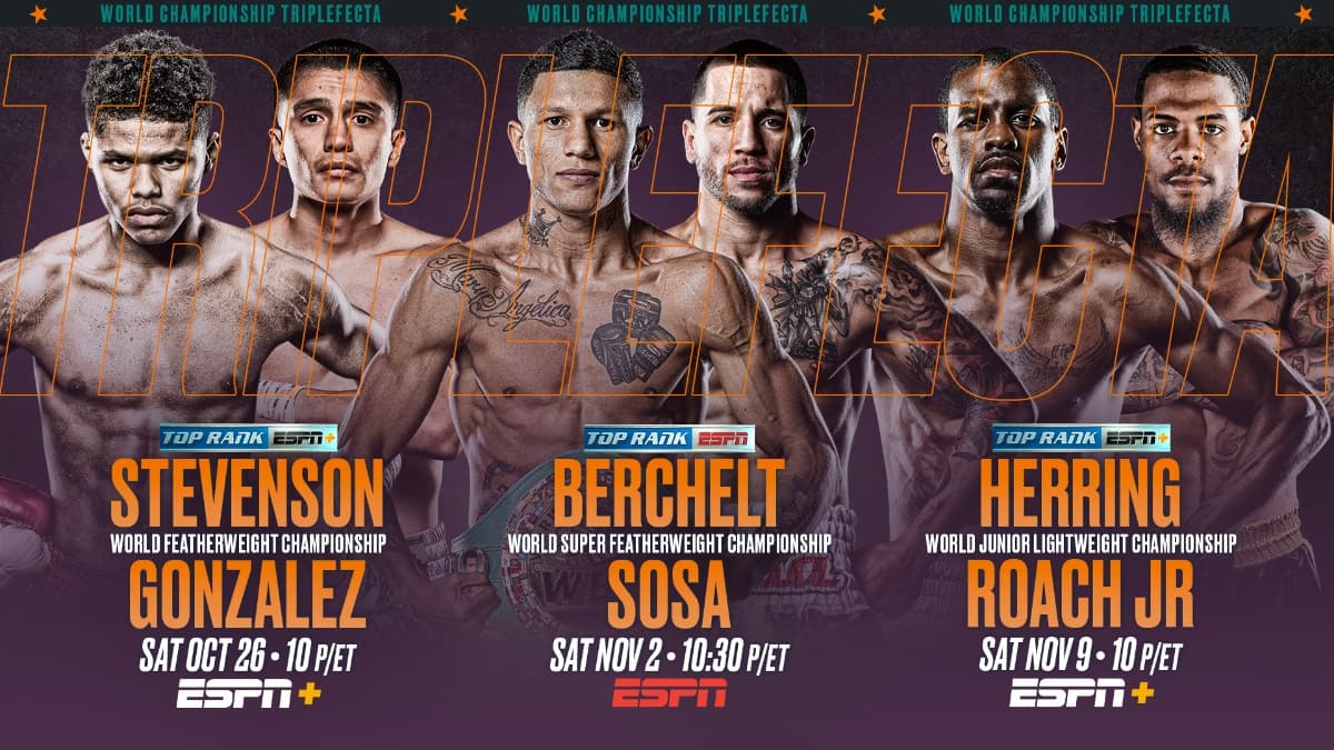 Artur Beterbiev Oleksandr Gvozdyk Shakur Stevenson Joet Gonzalez Miguel Berchelt Jason Sosa