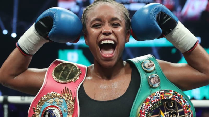 Natasha Jonas WBO and WBC Titles