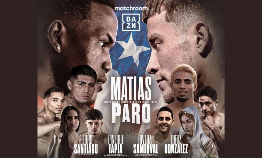 Subriel Matias vs Liam Paro Poster Wide