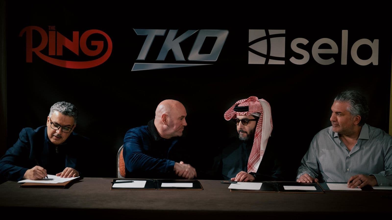 Turki Alalshikh and Dana White