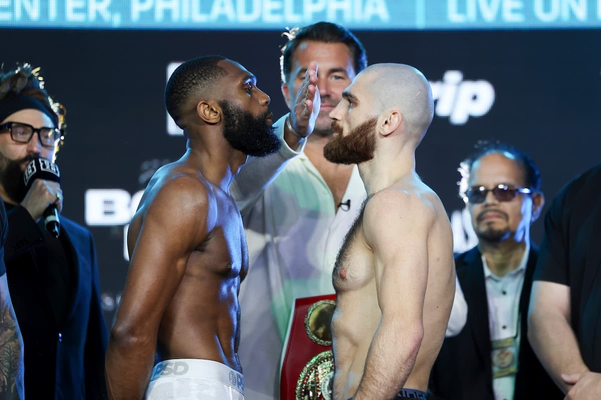 Jaron Ennis vs Karen Chukhadzhian 2 Weights