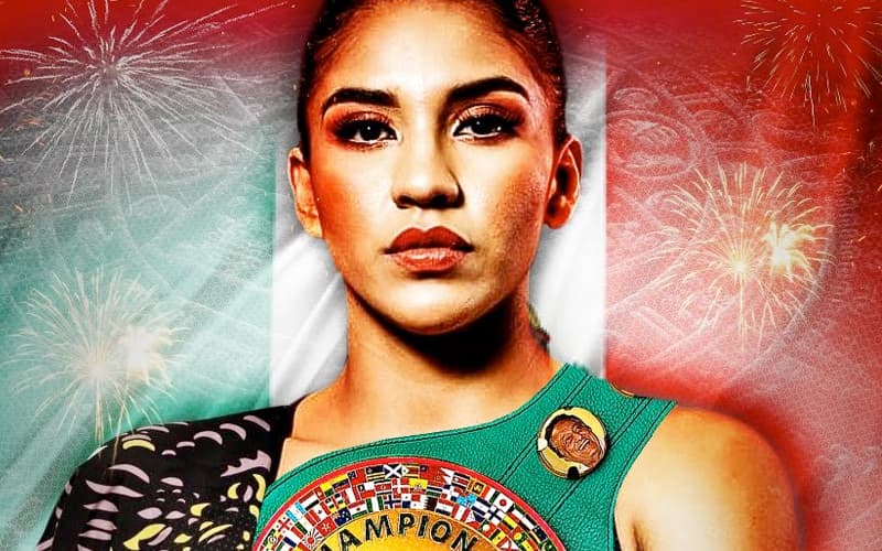 Yuliahn Luna Mexico Flag