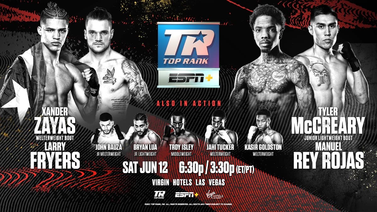 Tyler Mccreary vs Manuel Rey Rojas