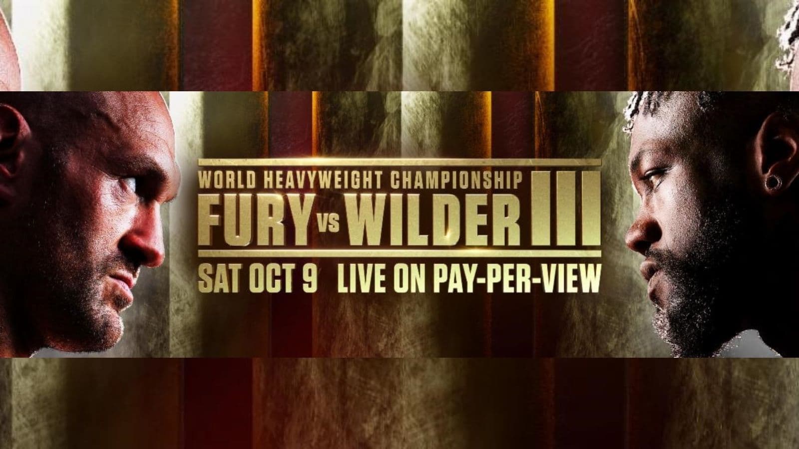 Tyson Fury vs Deontay Wilder 3 Ppv Poster
