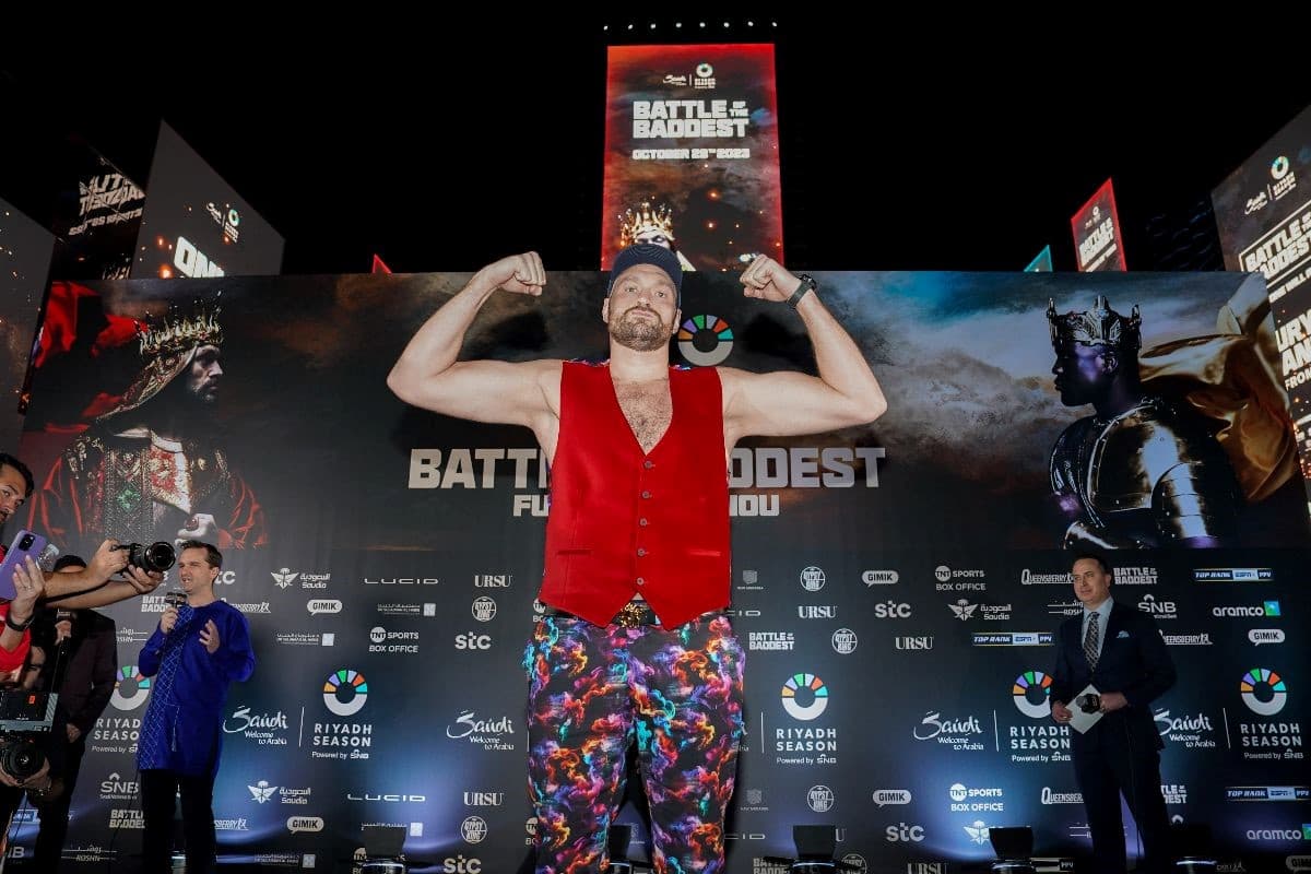 Tyson Fury vs Francis Ngannou Grand Arrival