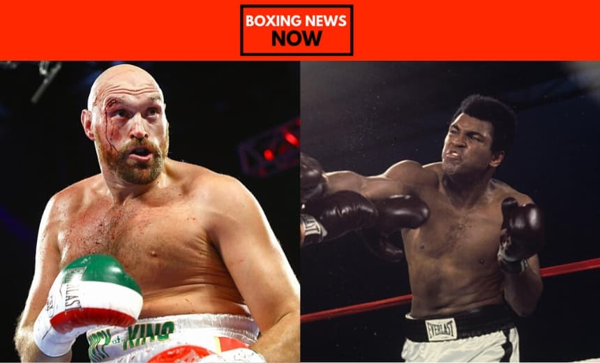 Tyson Fury and Muhammad Ali Bnn