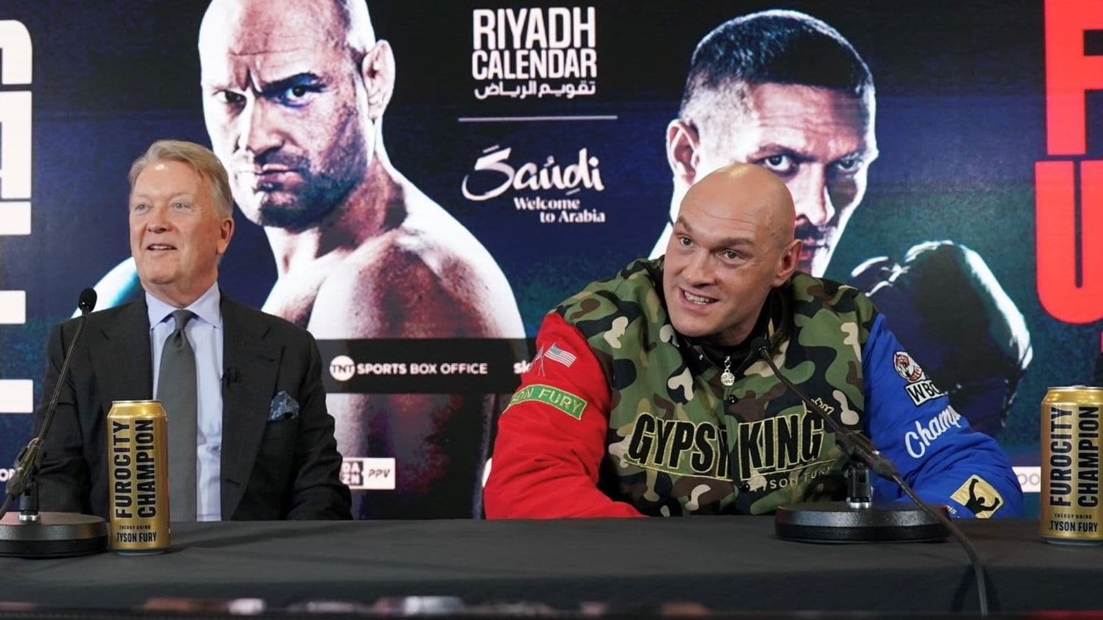 Tyson Fury vs Oleksandr Usyk Presser April 2024