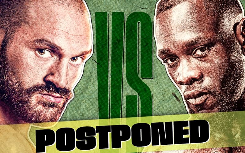 Tyson Fury vs Deontay Wilder 3 Postponed