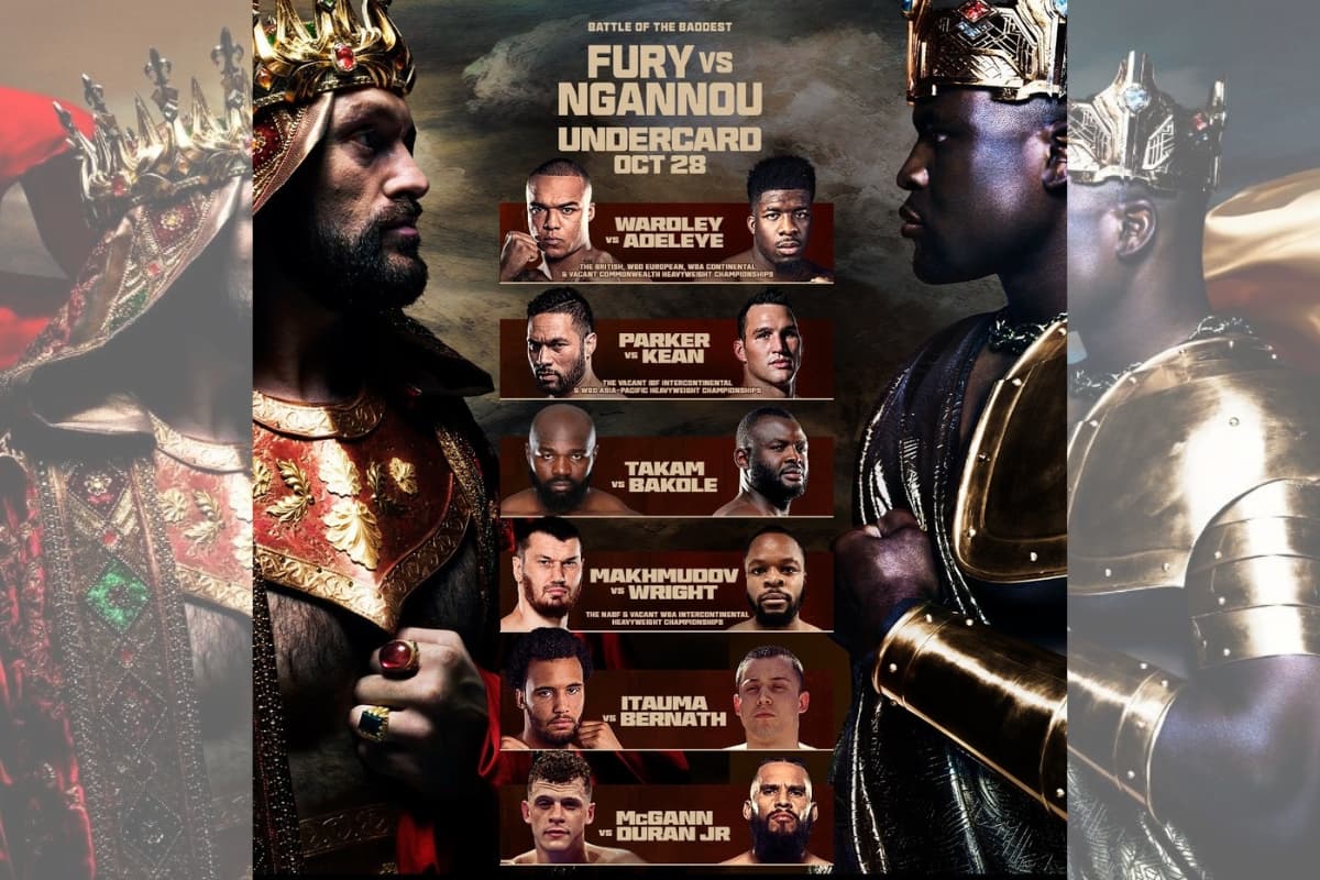 Tyson Fury vs Francis Ngannou Undercard Landscape