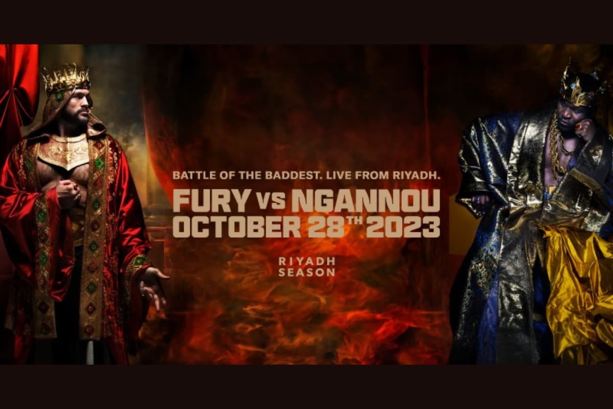 Tyson Fury vs Francis Ngannou Kings Poster