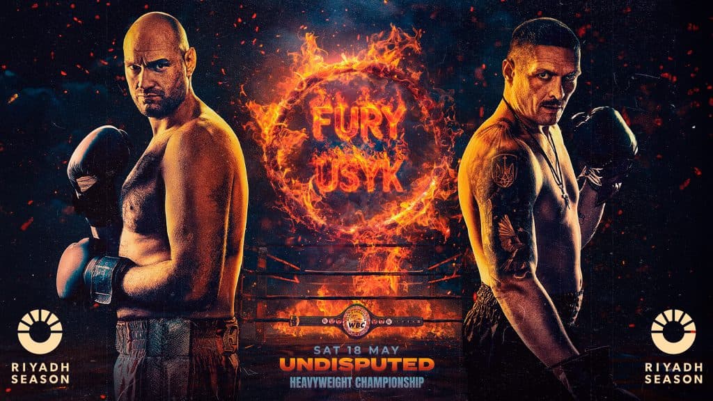 Tyson Fury vs Oleksandr Usyk WBC Poster