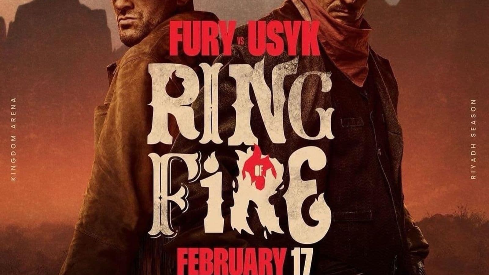 Tyson Fury vs Oleksandr Usyk New Fight Poster