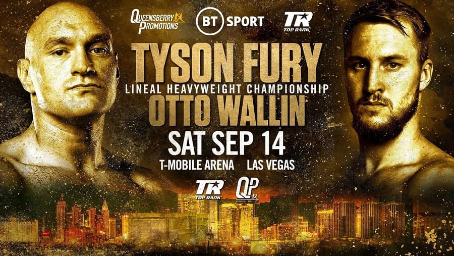 Tyson Fury vs Otto Wallin