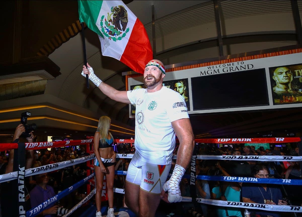 Tyson Fury Mexican Flag