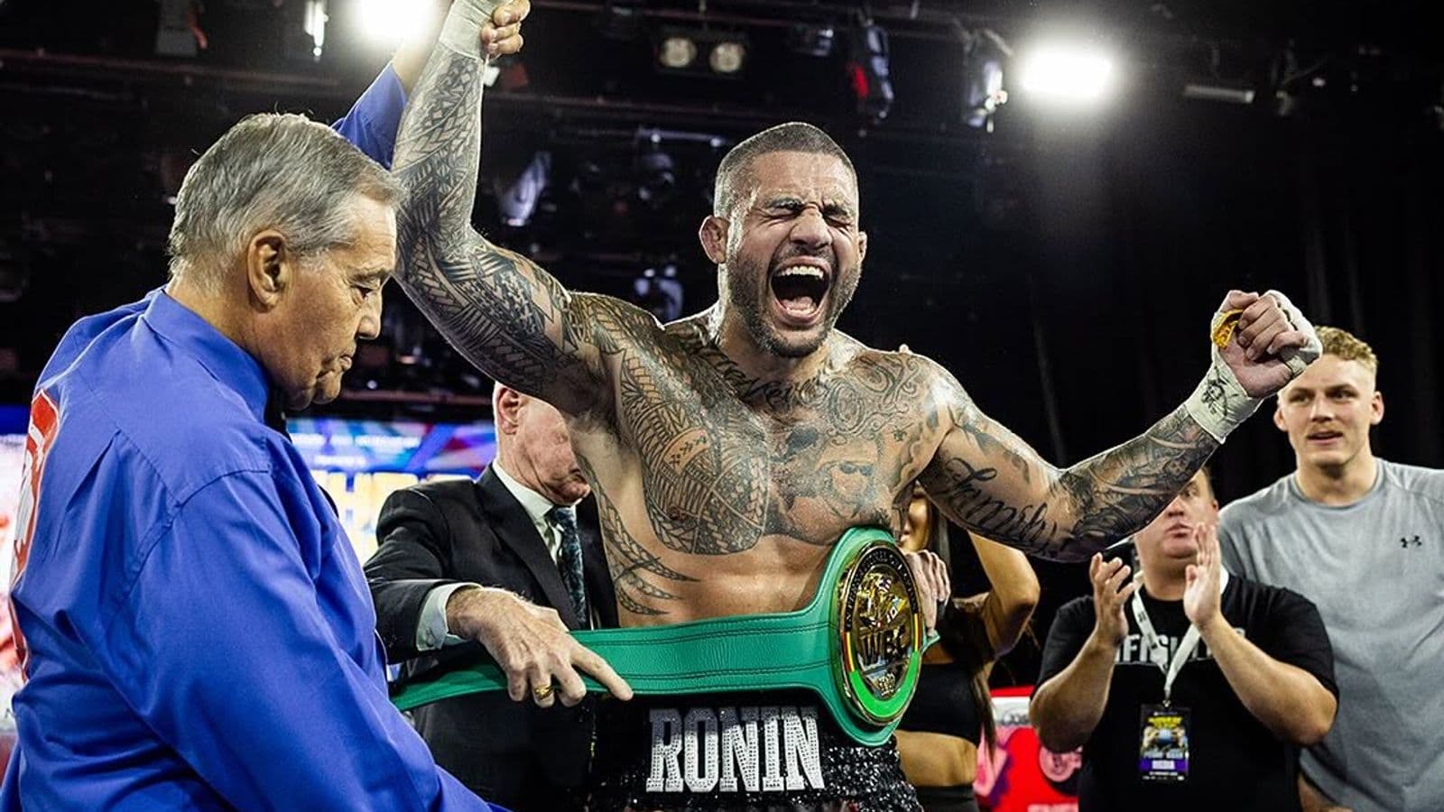 Tyson Pedro WBC International Bridgerweight Champion