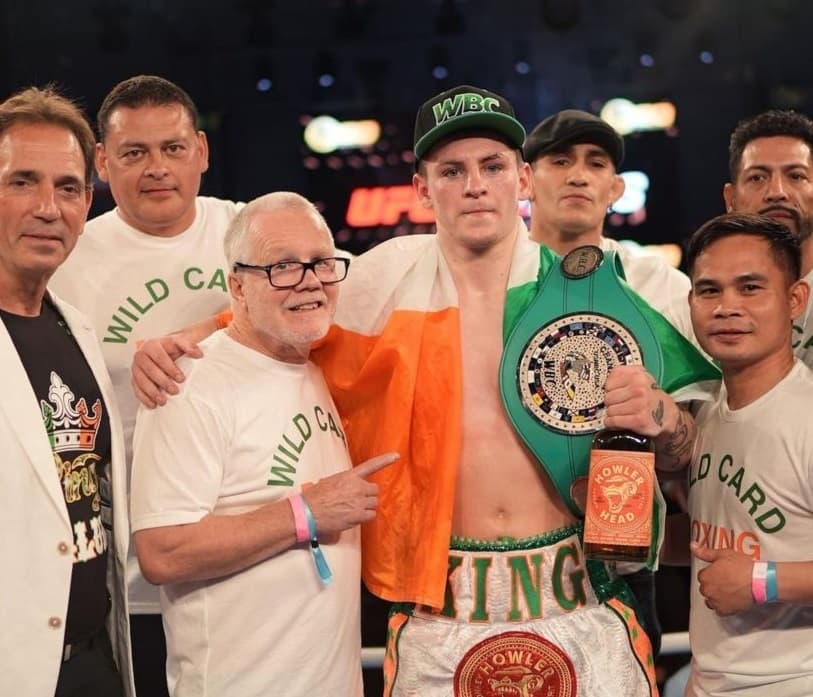 Callum Walsh Freddie Roach and Team