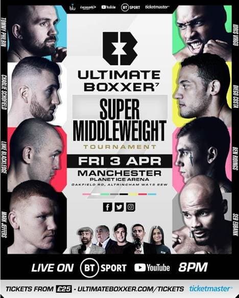 Ultimate Boxxer 7 Square Poster