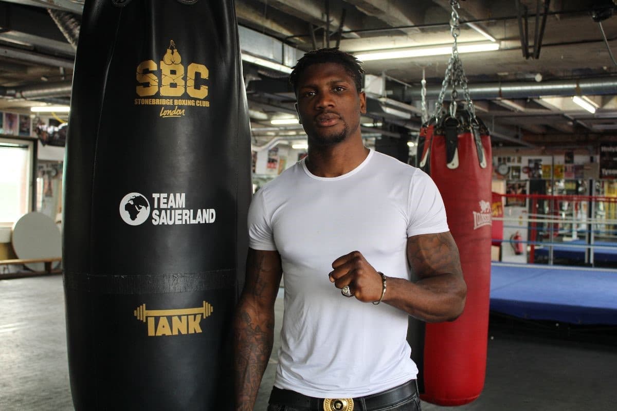 Mikael Lethal Lawal in Stonebridge Boxing Club