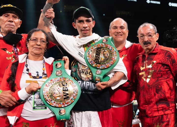 Rey Vargas Two World Titles