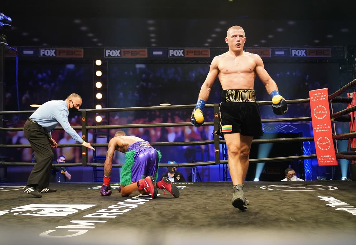 Eimantas Stanionis vs Justin Deloach