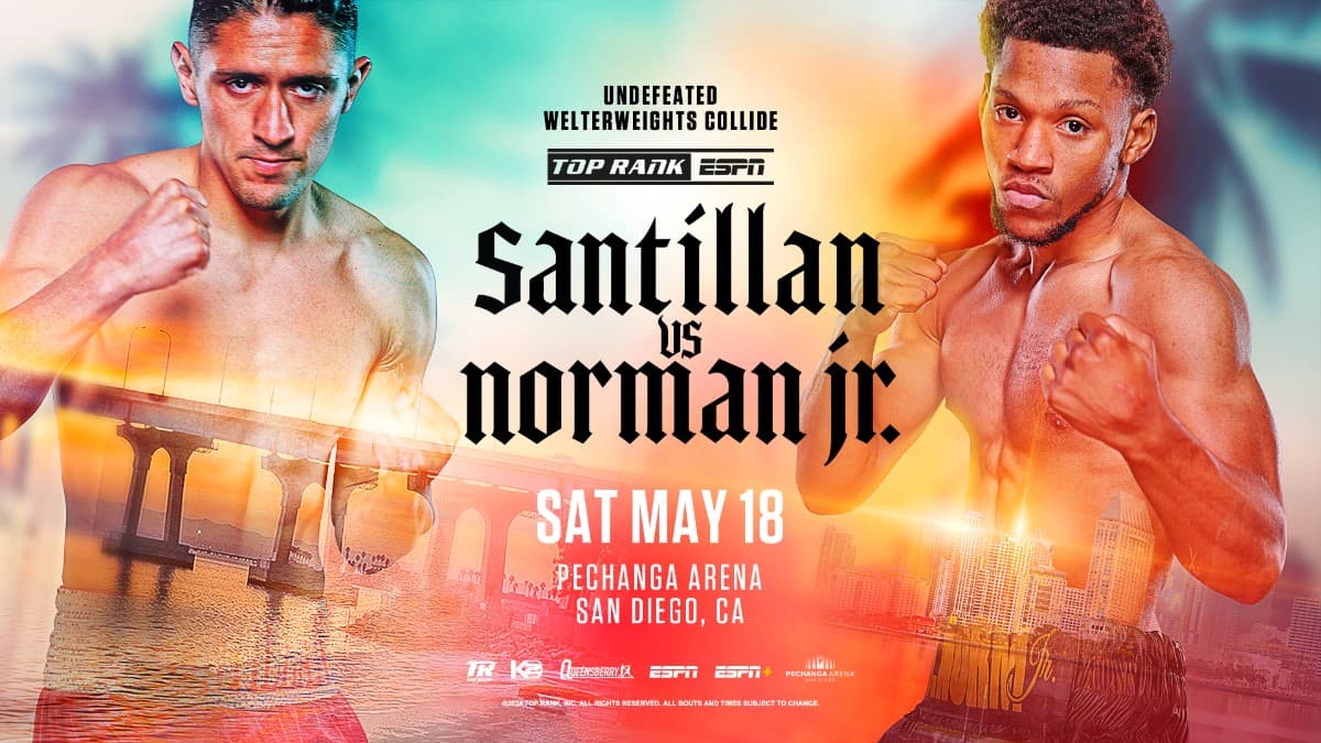 Giovani Santillan vs Brian Norman Jr