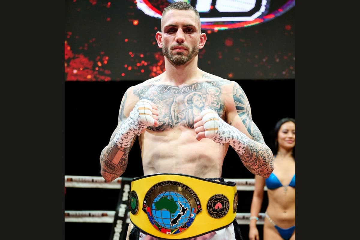Jordan Laruccia Australian Title