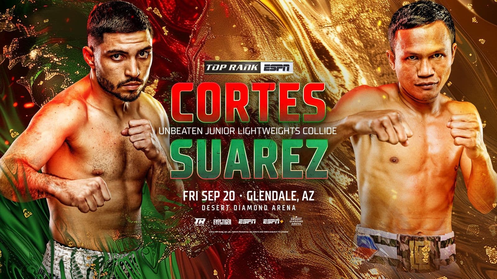 Andres Cortes vs Charly Suarez