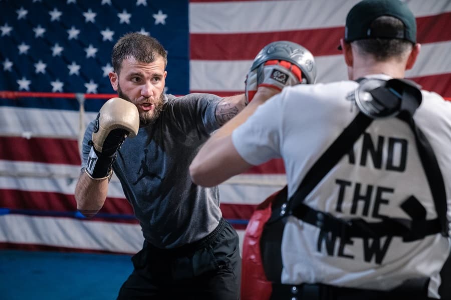 Caleb Plant Training Camp