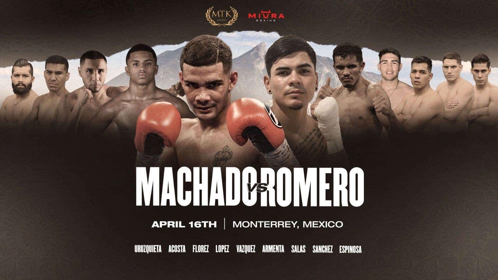Neslan Machado vs Brandon Romero
