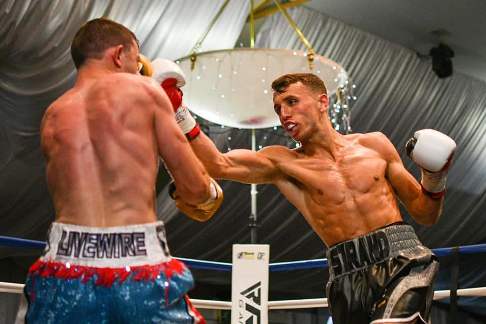 Brad Strand vs Steven Maguire Right Uppercut