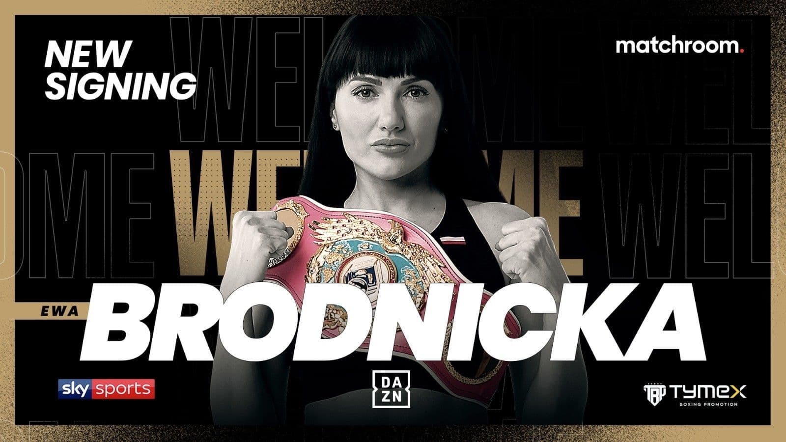 Ewa Brodnicka Signs With Matchroom