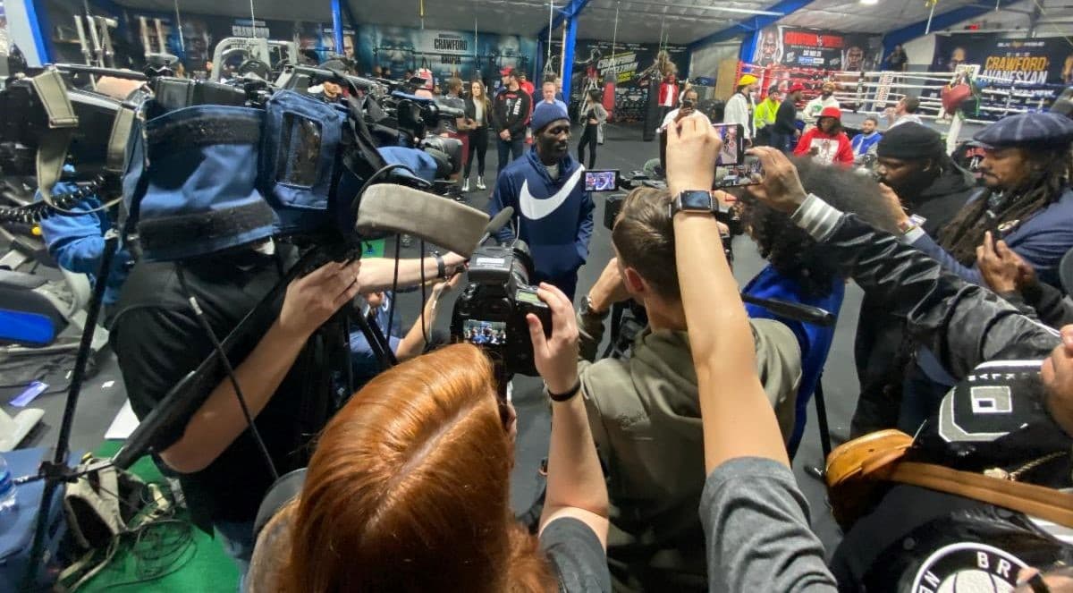 Terence Crawford Media Workout