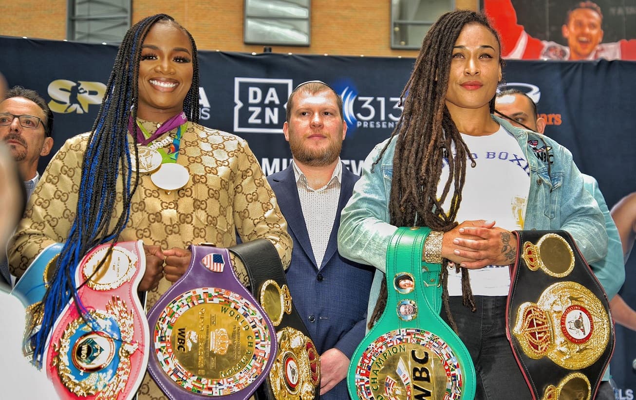 Claressa Shields vs Hanna Gabriels 2 Face Off