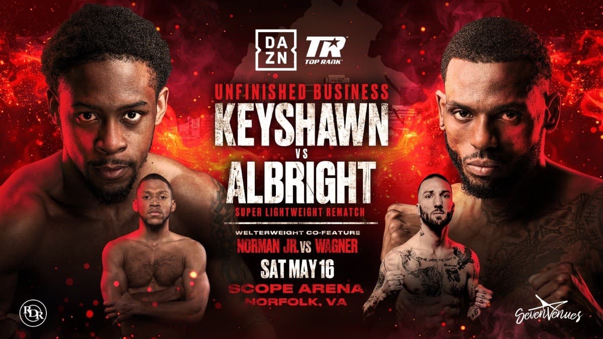 Keyshawn Davis vs Nahir Albright