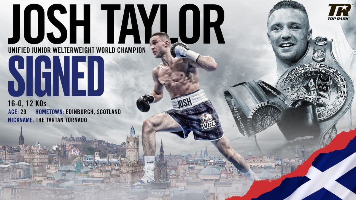 Josh Taylor Top Rank