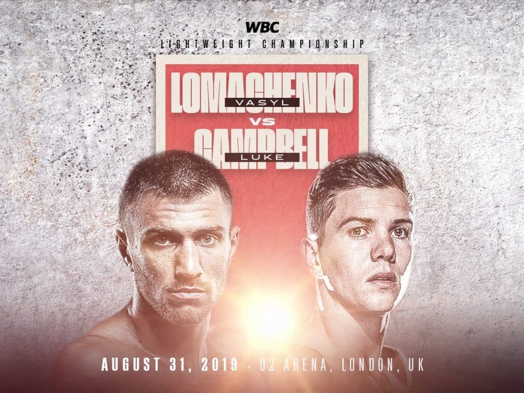 Vasyl Lomachenko vs Luke Campbell