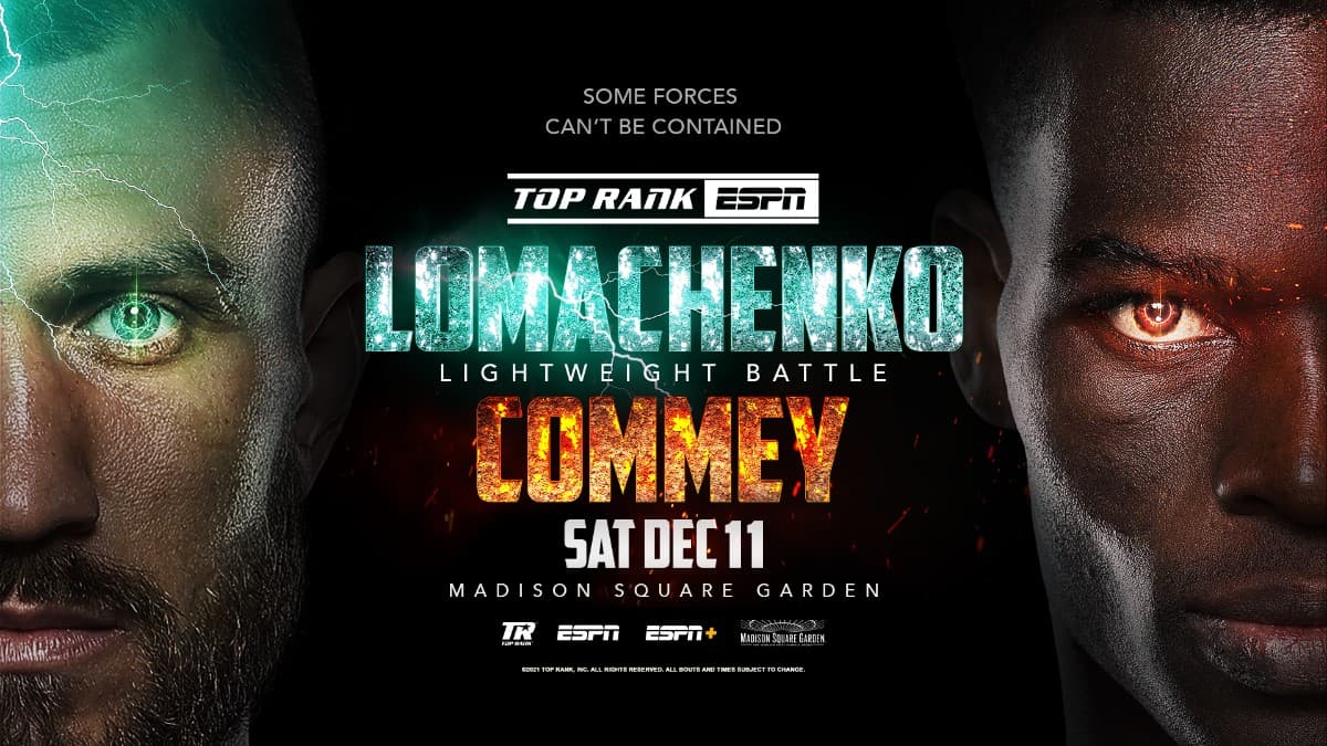 Vasiliy Lomachenko vs Richard Commey