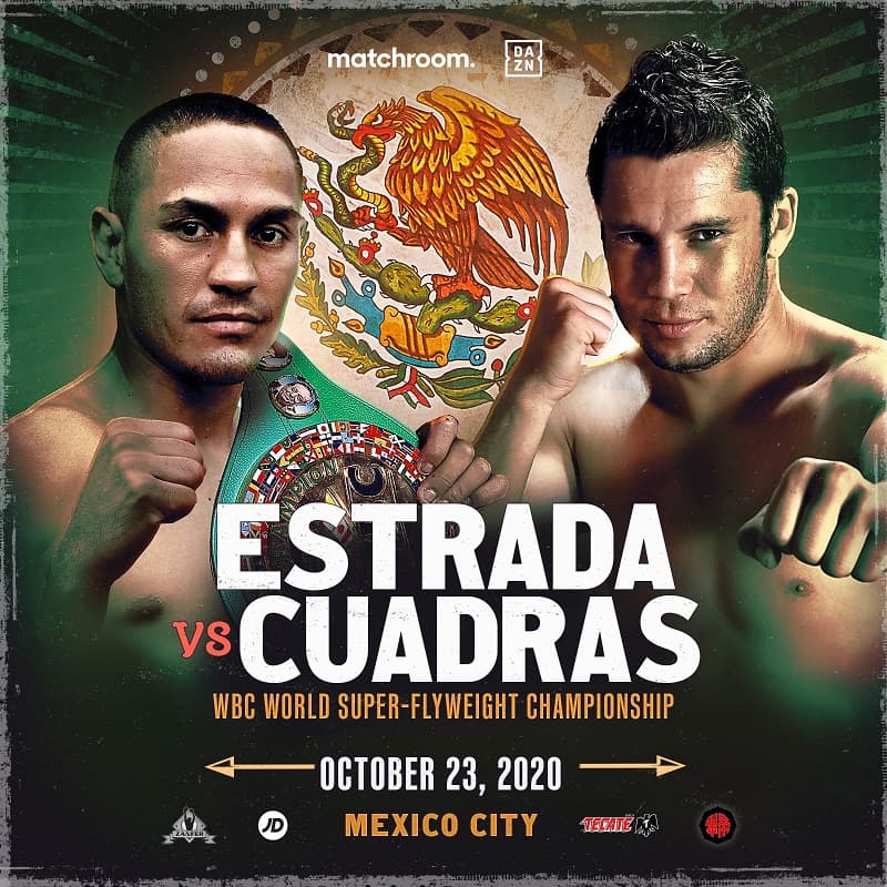 Juan Francisco Estrada vs Carlos Cuadras Fight Poster