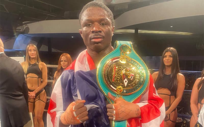Victor Nagbe WBC Australasia Title