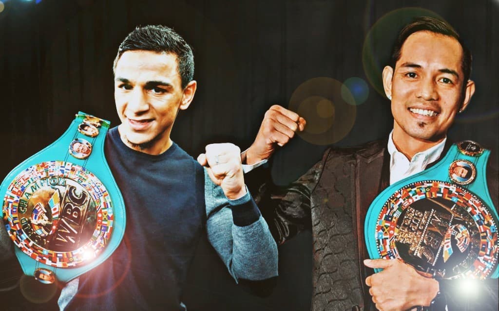 Nonito Donaire and Nordine Oubaali